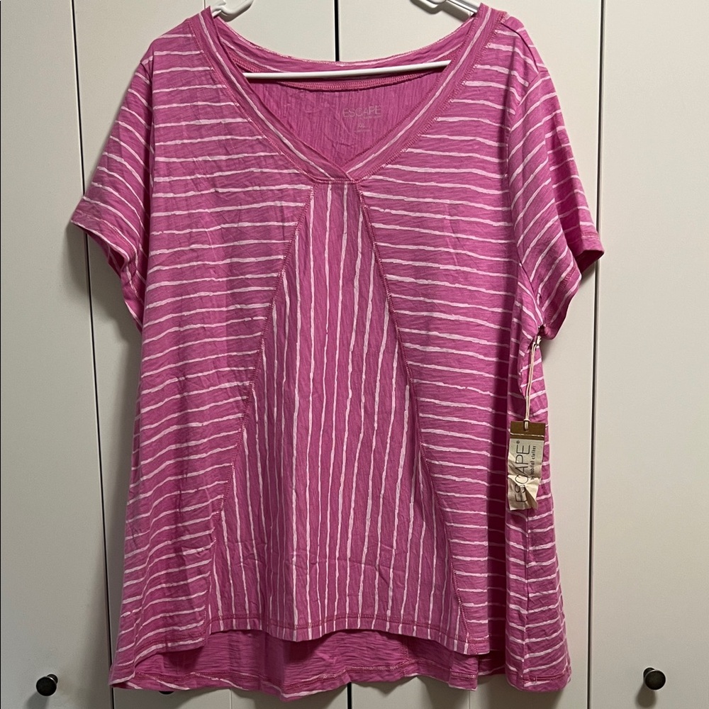 NWT Escape by Habitat cotton tshirt tunic size XXL